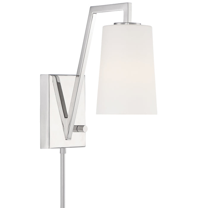 Crystorama - AVO-B4201-PN - One Light Wall Sconce - Avon - Polished Nickel