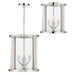 Crystorama - DEV-B8004-PN - Four Light Mini Chandelier - Devon - Polished Nickel