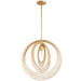 Crystorama - DOR-B7711-RG - One Light Pendant - Doral - Renaissance Gold