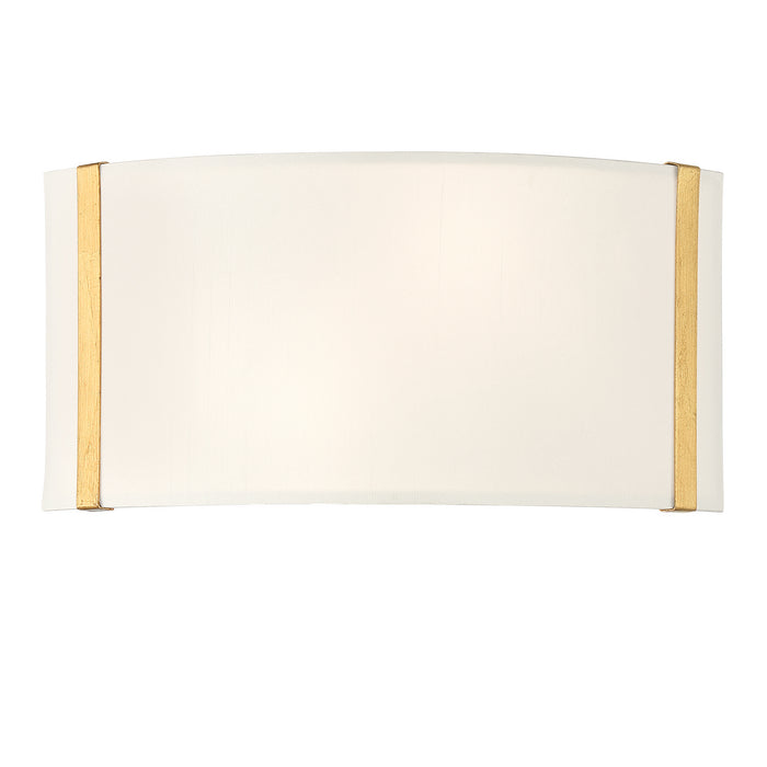 Crystorama - FUL-902-GA - Two Light Wall Sconce - Fulton - Antique Gold