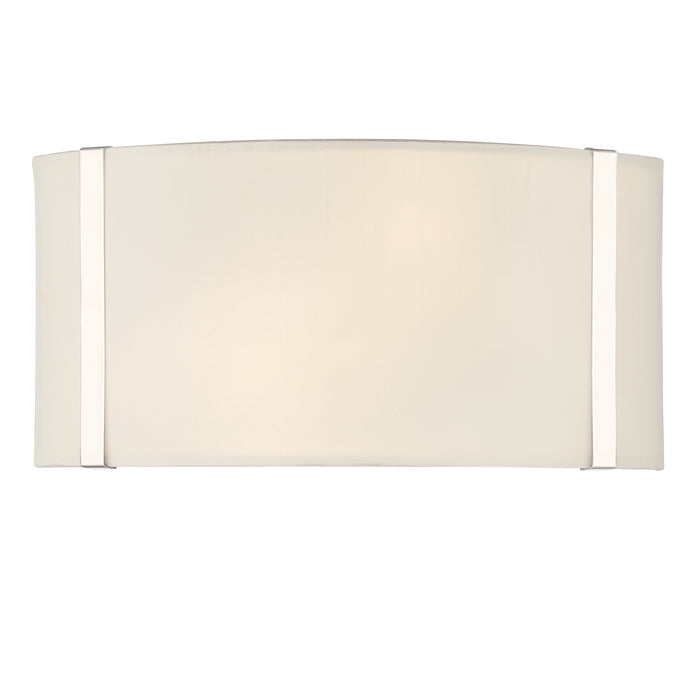 Crystorama - FUL-902-PN - Two Light Wall Sconce - Fulton - Polished Nickel