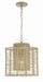 Crystorama - JAY-A5001-BS - One Light Pendant - Jayna - Burnished Silver