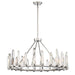 Crystorama - WAT-B2008-PN - Eight Light Chandelier - Watson - Polished Nickel