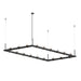 Sonneman - 20QKR48C - LED Pendant - Intervals - Satin Black