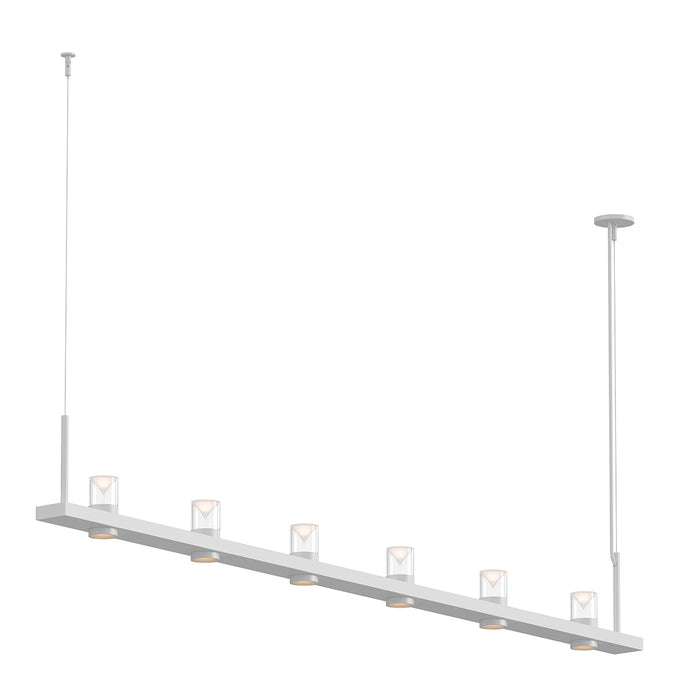 Sonneman - 20QWL08B - LED Pendant - Intervals - Satin White