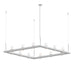 Sonneman - 20QWS04B - LED Pendant - Intervals - Satin White