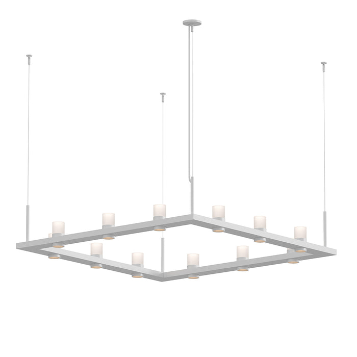 Sonneman - 20QWS04C - LED Pendant - Intervals - Satin White