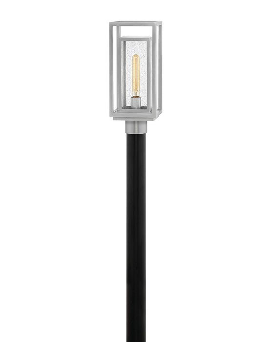 Hinkley - 1001SI-LV - LED Post Top or Pier Mount Lantern - Republic - Satin Nickel