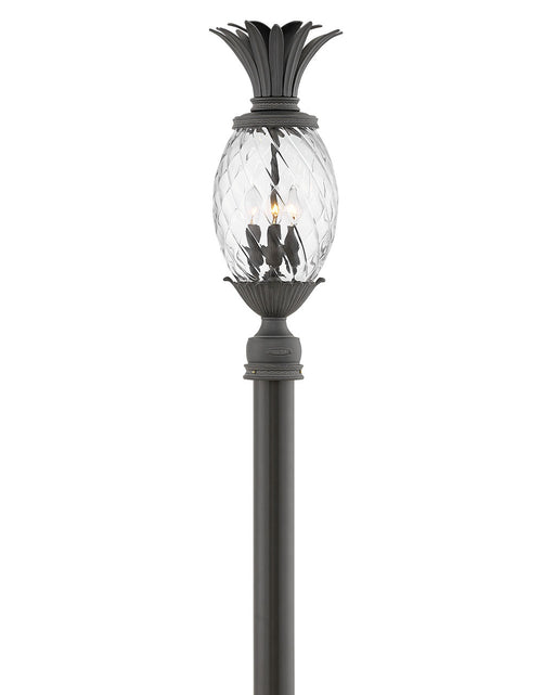 Hinkley - 2121MB-LV - LED Post Top or Pier Mount Lantern - Plantation - Museum Black