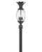 Hinkley - 2121MB-LV - LED Post Top or Pier Mount Lantern - Plantation - Museum Black