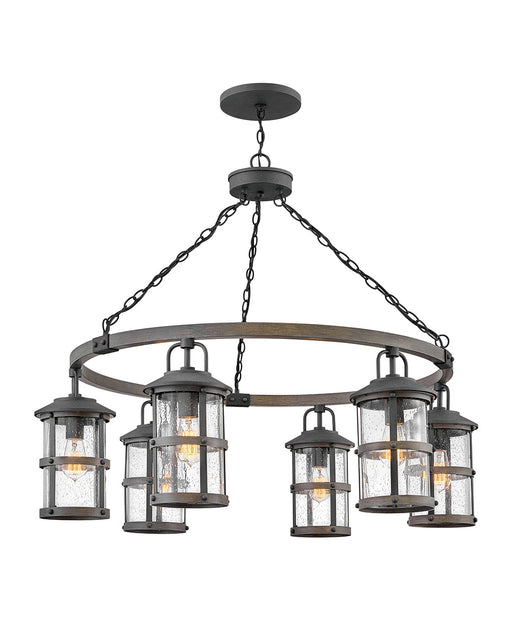 Hinkley - 2689DZ-LV - LED Outdoor Lantern - Lakehouse - Aged Zinc