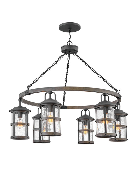 Hinkley - 2689DZ-LV - LED Outdoor Lantern - Lakehouse - Aged Zinc