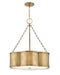 Hinkley - 4446HB - LED Pendant - Chance - Heritage Brass