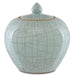 Currey and Company - 1200-0331 - Jar - Maiping - Celadon Crackle