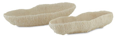 Currey and Company - 1200-0354 - Tray Set of 2 - Island - Ivory