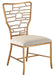 Currey and Company - 7000-0952 - Chair - Vinton - Gilt Bronze