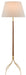 Currey and Company - 8000-0087 - One Light Floor Lamp - Circus - Natural/Wood/Brushed Brass