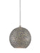 Currey and Company - 9000-0681 - One Light Pendant - Giro - Blue/Nickel