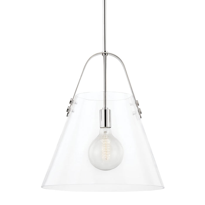 Mitzi - H162701XL-PN - One Light Pendant - Karin - Polished Nickel