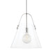 Mitzi - H162701XL-PN - One Light Pendant - Karin - Polished Nickel