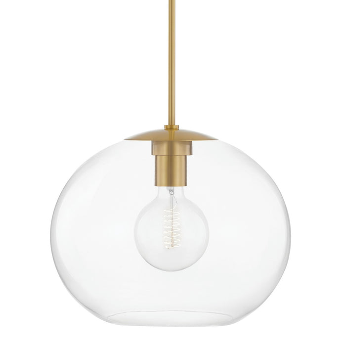 Mitzi - H270701XL-AGB - One Light Pendant - Margot - Aged Brass