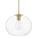 Mitzi - H270701XL-AGB - One Light Pendant - Margot - Aged Brass