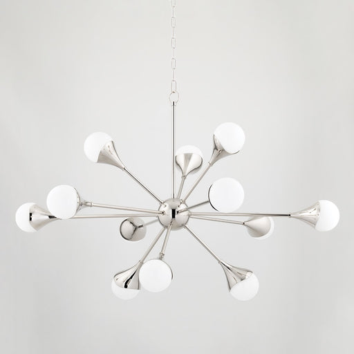 Mitzi - H375812-PN - LED Chandelier - Ariana - Polished Nickel