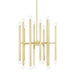 Mitzi - H463820-AGB - 20 Light Chandelier - Dona - Aged Brass