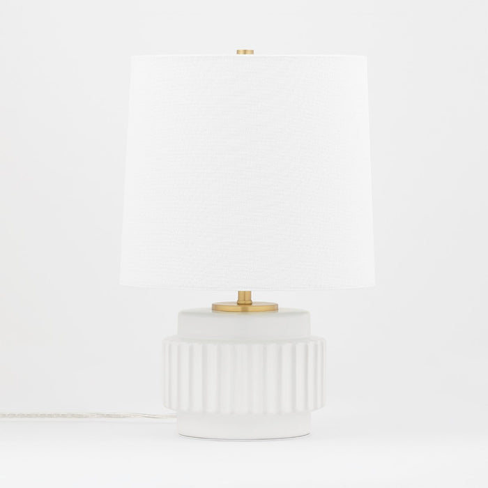 Mitzi - HL452201-MW - One Light Table Lamp - Kalani - Matte White