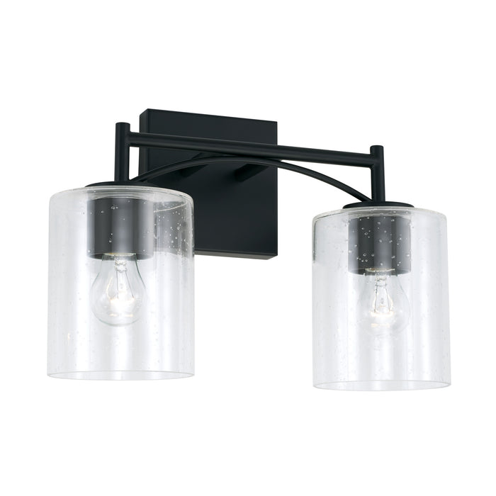 Capital Lighting - 142021MB-510 - Two Light Vanity - Peyton - Matte Black