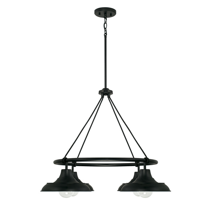 Capital Lighting - 442141MB - Four Light Chandelier - Jones - Matte Black