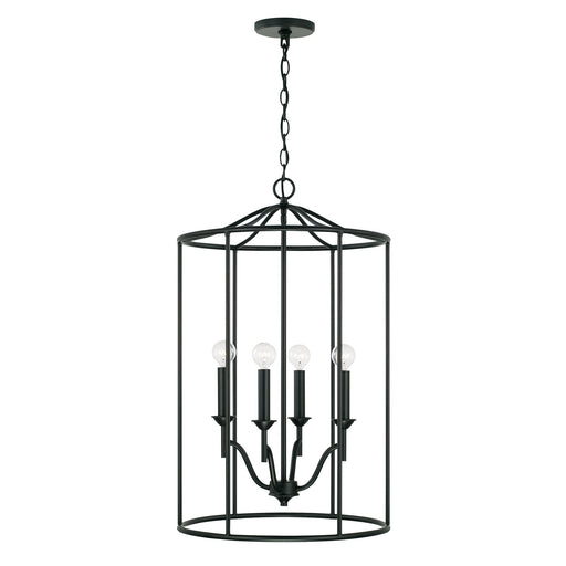 Capital Lighting - 542041MB - Four Light Foyer Pendant - Peyton - Matte Black