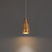 Modern Forms - PD-66110-AB - LED Mini Pendant - Ingot - Aged Brass