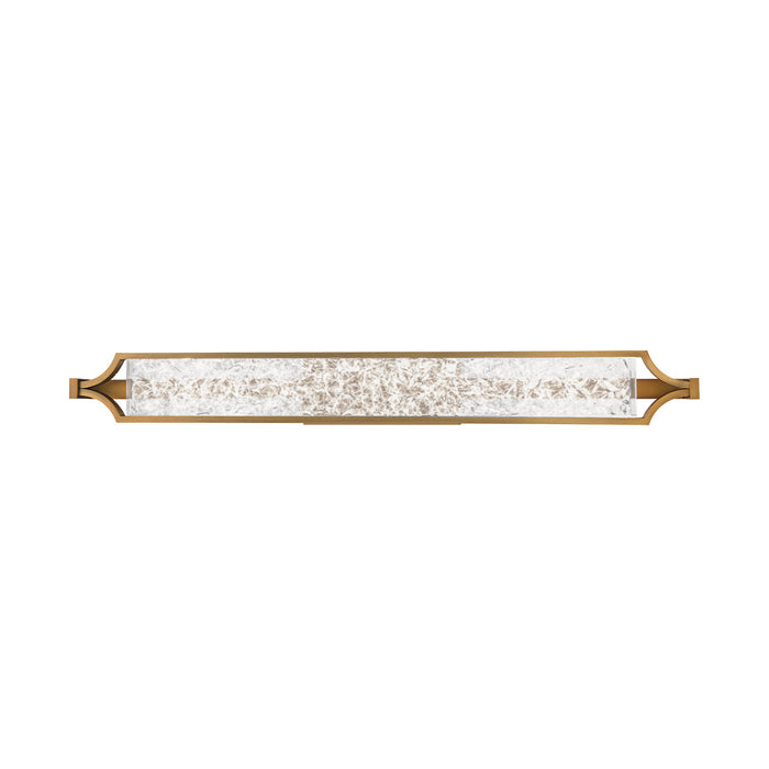 Modern Forms - WS-32138-AB - LED Vanity - Emblem - Aged Brass