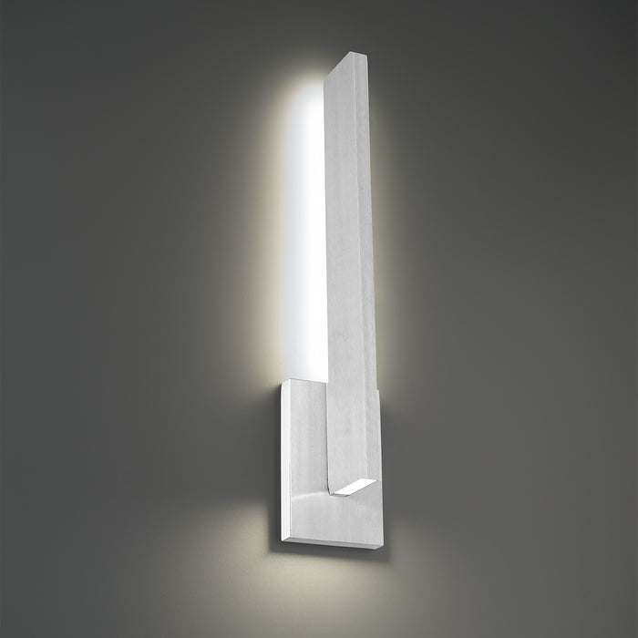 Modern Forms - WS-W18122-40-AL - LED Outdoor Wall Sconce - Mako - Brushed Aluminum