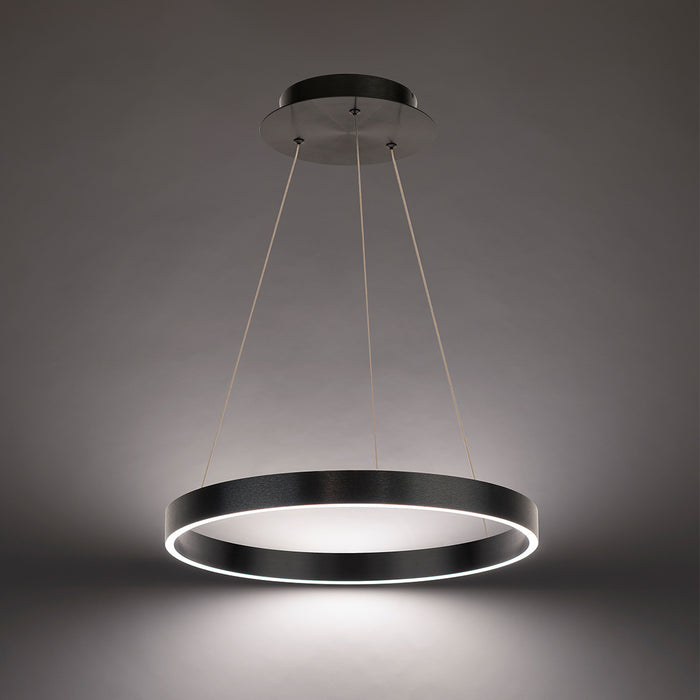 W.A.C. Lighting - PD-81118-BK - LED Pendant - Sirius - Brushed Black