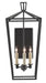 Currey and Company - 5000-0169 - Three Light Wall Sconce - Denison - Molé Black