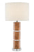 Currey and Company - 6000-0679 - One Light Table Lamp - Birdseye - Birdseye Maple Veneer