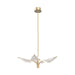 Alora - PD321105NB - LED Pendant - Flora - Natural Brass