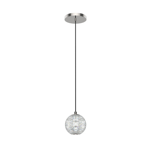 Alora - PD321201PN - LED Pendant - Marni - Polished Nickel