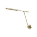 Alora - WV316601VBMS - LED Bathroom Fixture - Astrid - Metal Shade/Vintage Brass