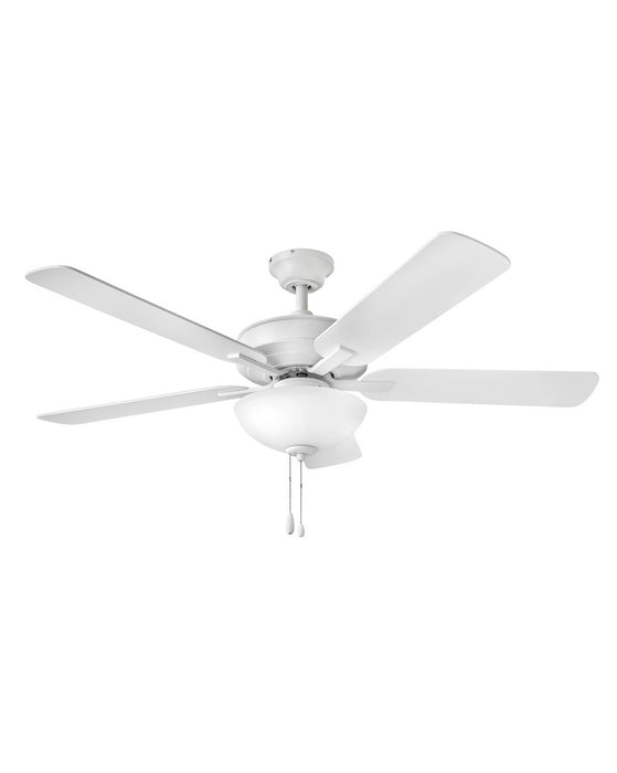 Hinkley - 903352FCW-LIA - 52"Ceiling Fan - Metro Illuminated - Chalk White