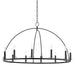 Hudson Valley - 9547-AI - 12 Light Chandelier - Howell - Aged Iron