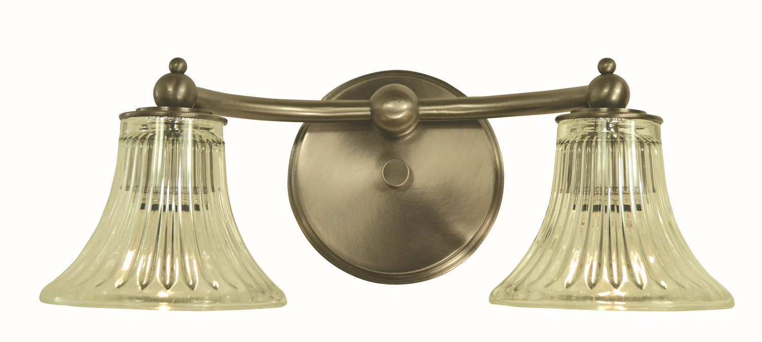 Framburg - 5622 BN - Two Light Wall Sconce - Ella - Brushed Nickel