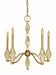 Framburg - 5665 BR - Five Light Chandelier - Vivian - Brushed Brass