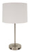 House of Troy - BR150-SN - One Light Table Lamp - Brandon - Satin Nickel