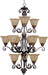 Maxim - 11238SAOI - 12 Light Chandelier - Symphony - Oil Rubbed Bronze