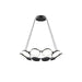 Kuzco Lighting - CH72225-BK - LED Chandelier - Novel - Black