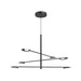 Kuzco Lighting - CH90136-BK - LED Chandelier - Rotaire - Black