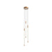 Kuzco Lighting - MP75221-BG - LED Pendant - Motif - Brushed Gold